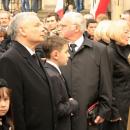 Jarosław Kaczyński in Kraków attending public commemorations in the aftermath of the Polish Air Force aircraft crash in Smolensk